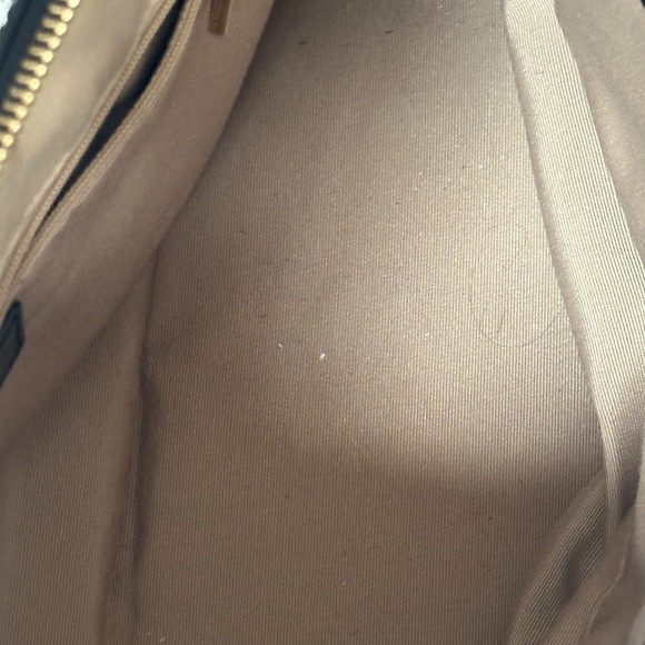 RLL Polo Ralph Lauren Black Leather Cowhide Purse Handbag Good Large Patent - Picture 7 of 9